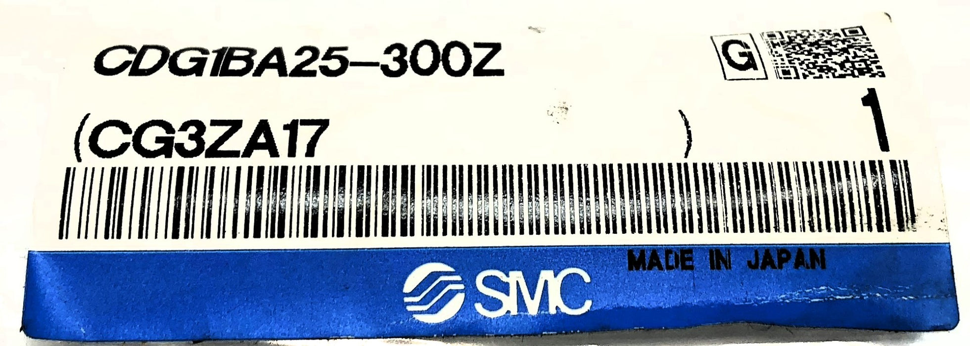 SMC Round Body Pneumatic Cylinder CDG1BA25-300Z NOS