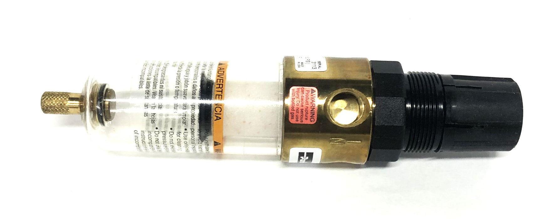 Parker 1/4 Inch Integral Filter/Regulator With Gauge B547-02AGCGX33 NOS