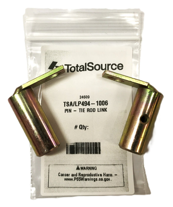 Total Source Forklift Tie Rod Link Pin Set of 2 LP494-1006 NOS