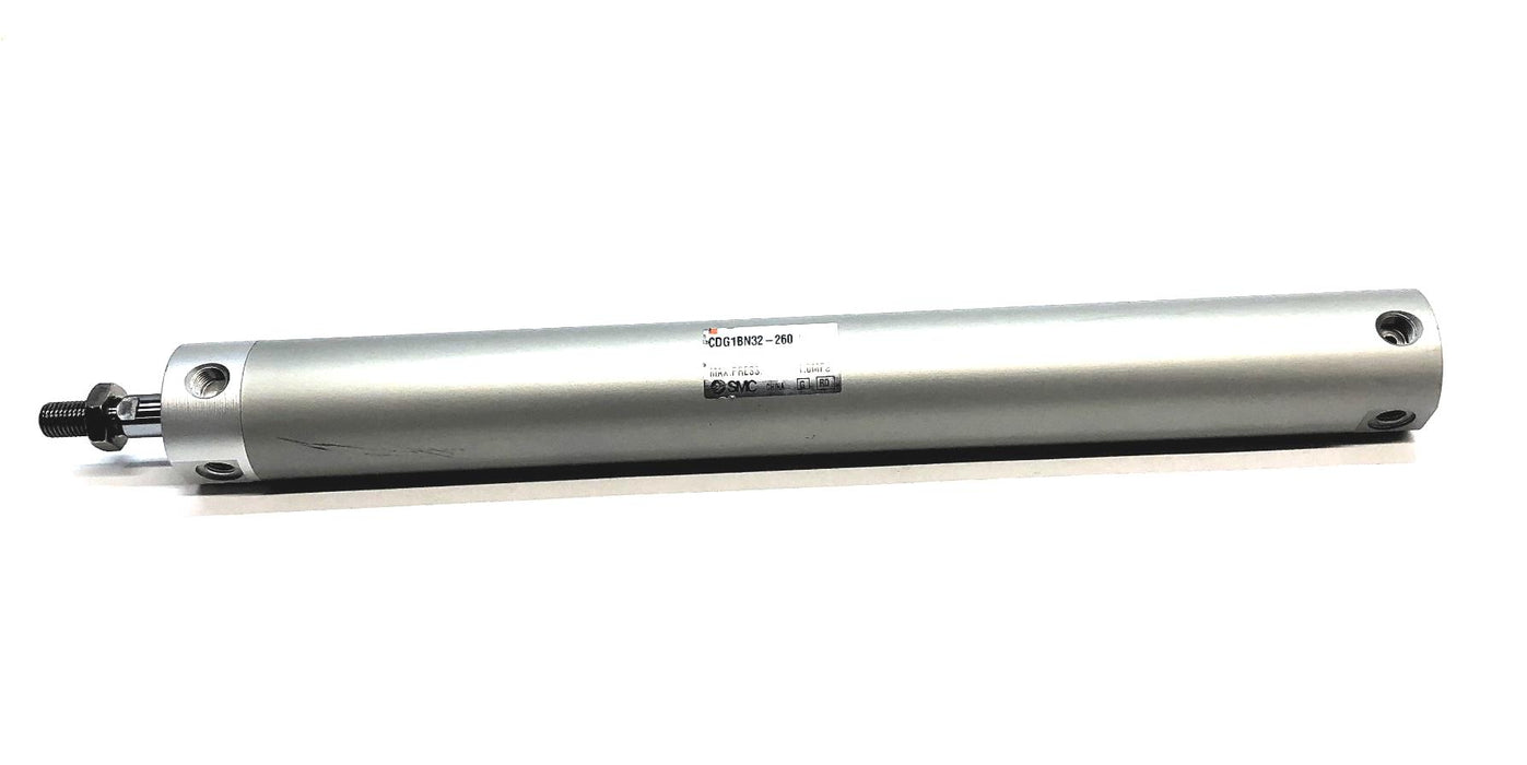 SMC Round Body Pneumatic Cylinder CDG1BN32-260 NOS