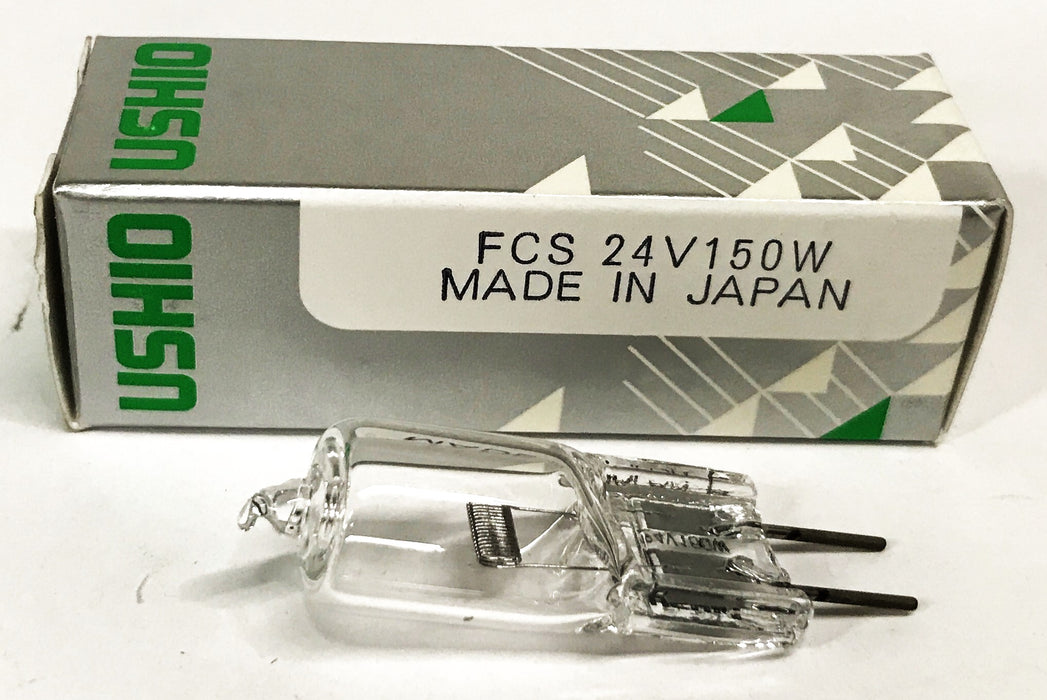 Ushio Halogen Projection Lamp FCS24V150W [Lot of 4] NOS