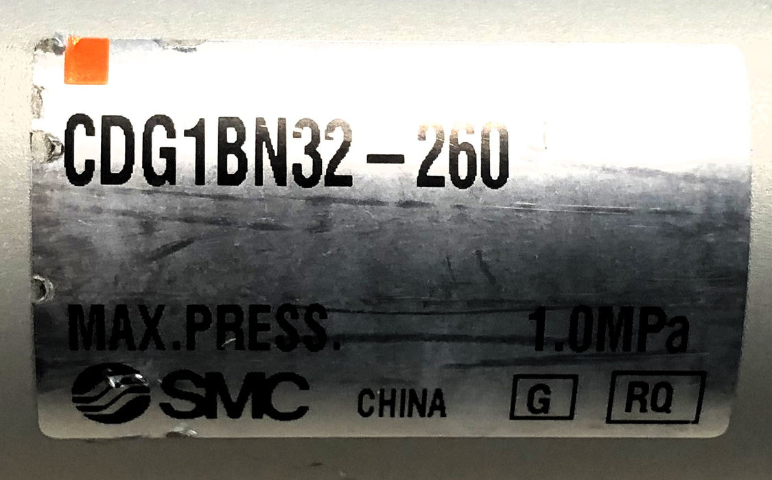 SMC Round Body Pneumatic Cylinder CDG1BN32-260 NOS