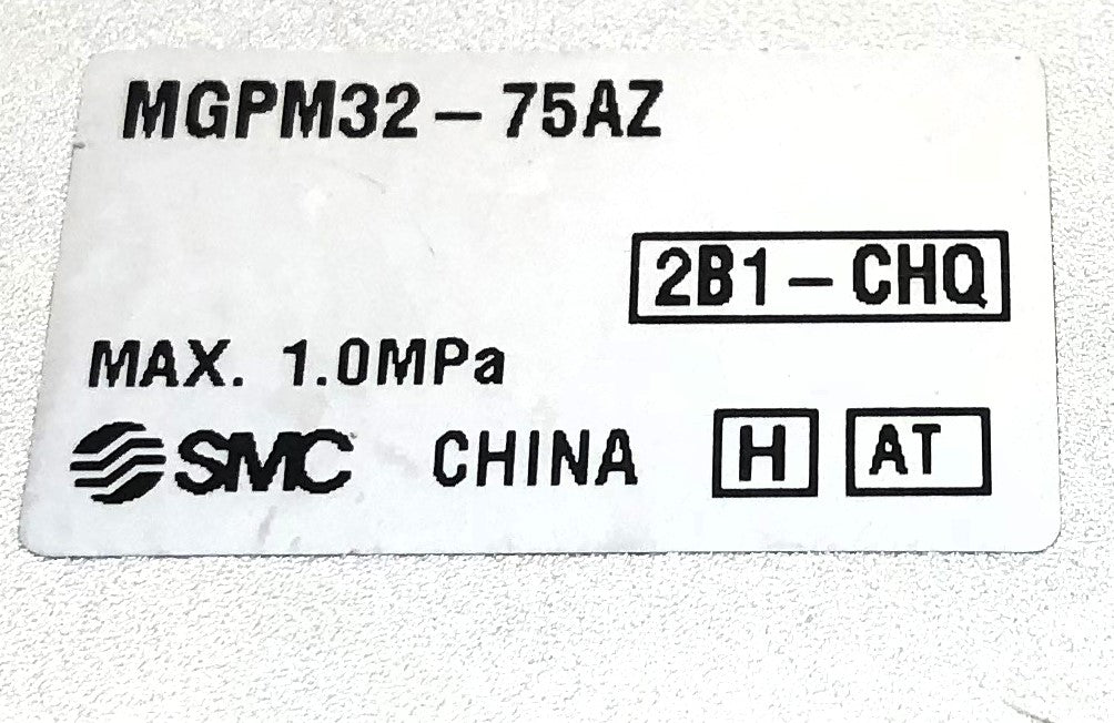 SMC Guided Pneumatic Cylinder MGPM32-75AZ NOS