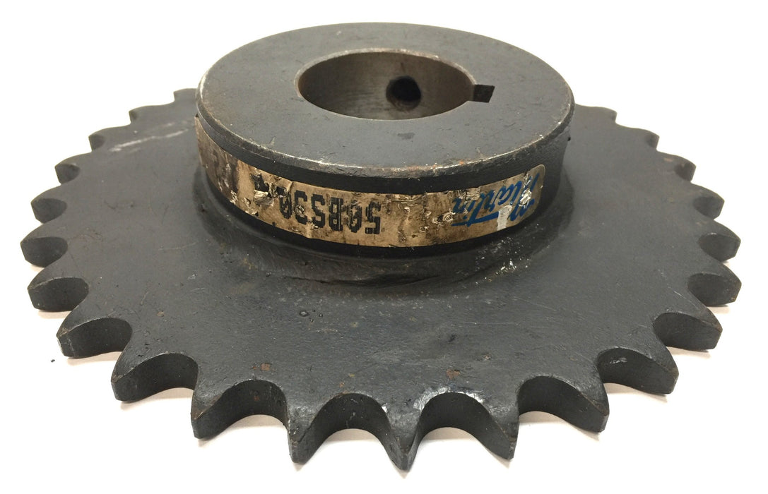 Martin Roller Sprocket 50BS30 1-1/2" Bore with Keyway NOS
