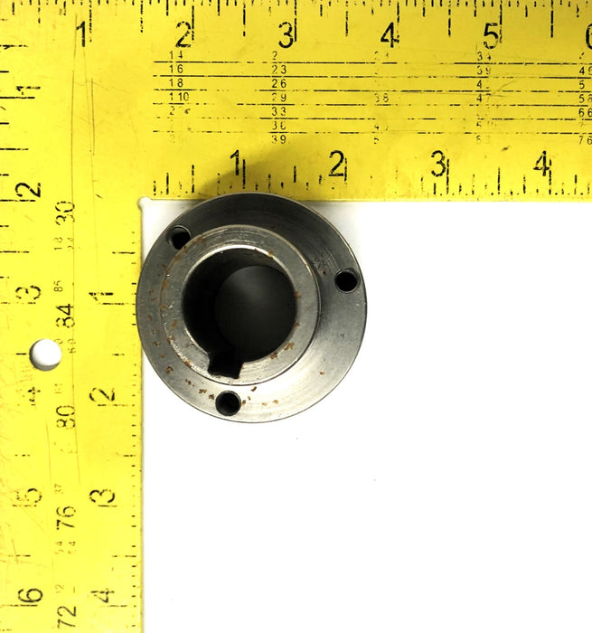 Unbranded 1.26X2.12IN OD 0.84IN Bore 0.24IN Keyway Taper Bushing 150184 NOS