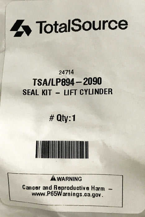 Total Source Lift Cylinder Seal Kit LP894-2090 NOS