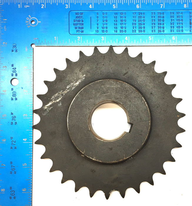 Martin Roller Sprocket 50BS30 1-1/2" Bore with Keyway NOS