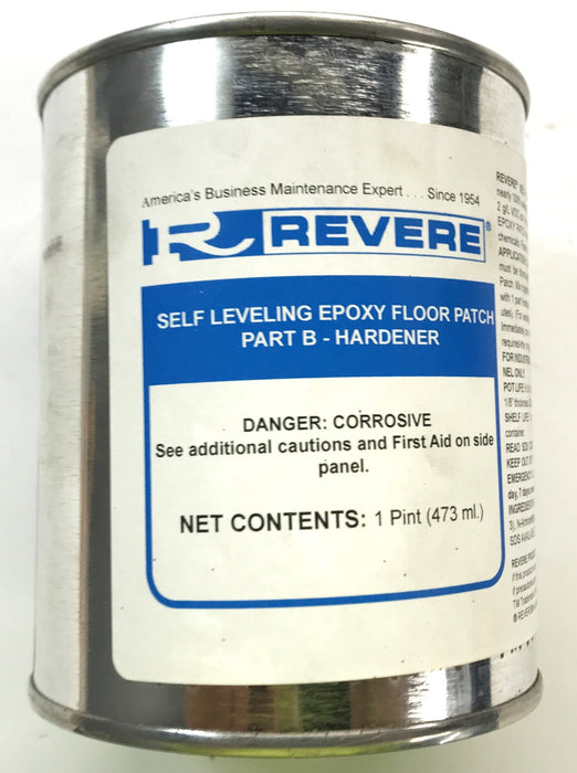Revere Epoxy Floor Patch Resin And Hardener B23RK-17(B24HC-136) NOS