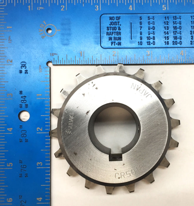 Tsubaki Roller Chain Sprocket CR5018-J NOS
