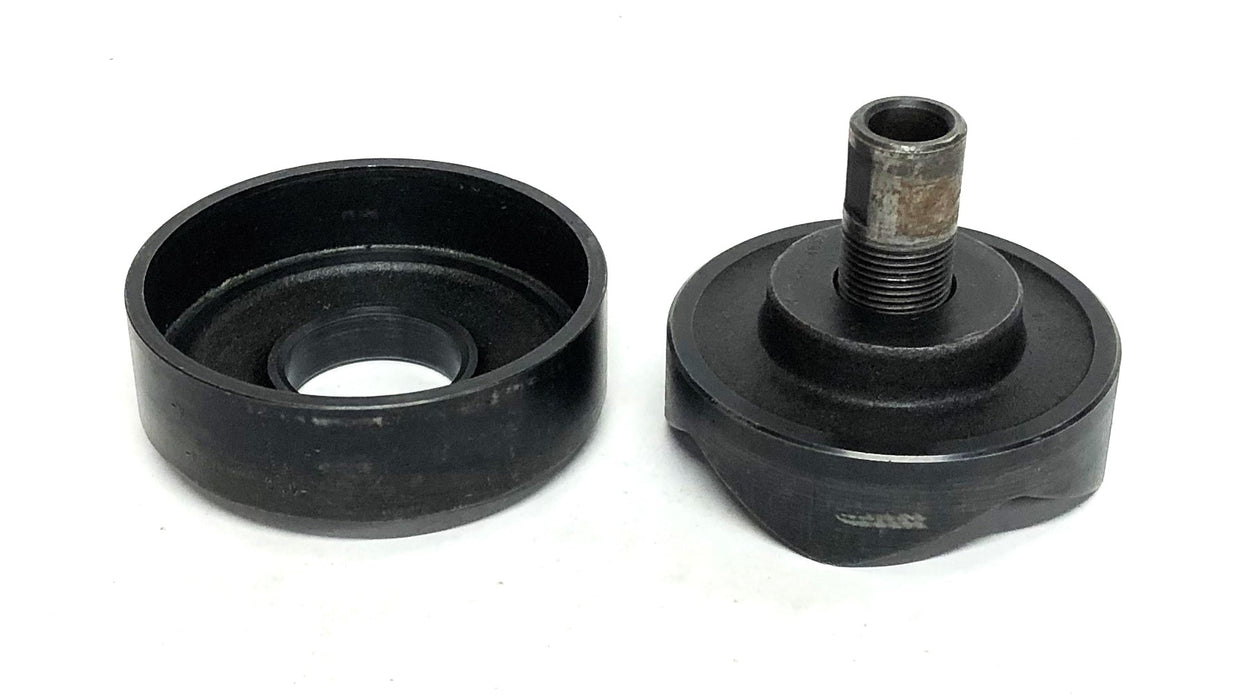 Greenlee 4" C Conduit Punch And Die Set 500-4655/500-4654 USED
