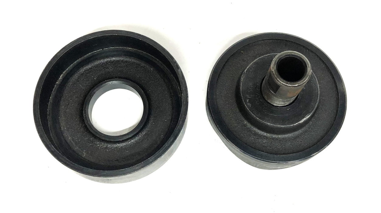 Greenlee 4" C Conduit Punch And Die Set 500-4655/500-4654 USED
