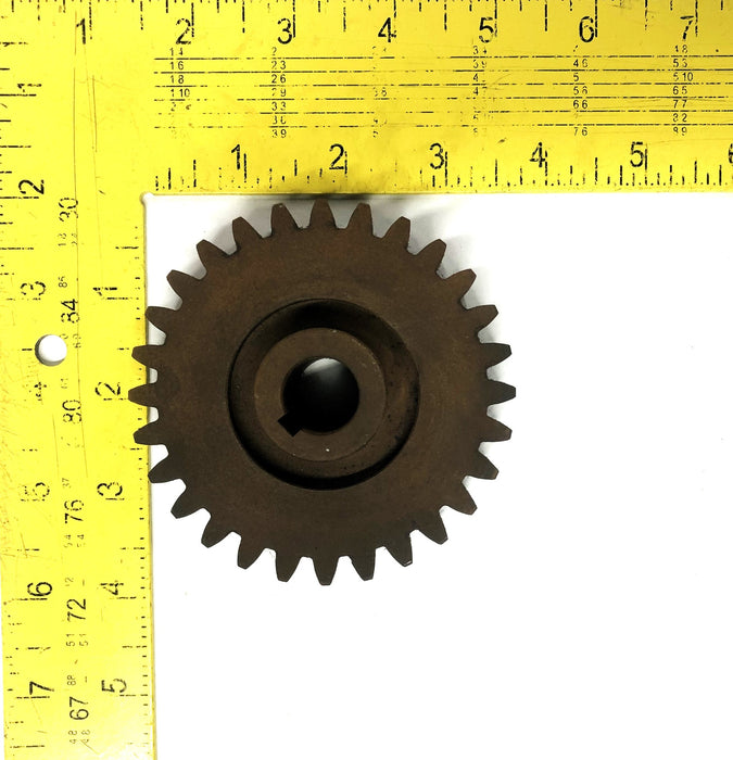 Unbranded 1.17X3.52IN OD 0.67IN ID 0.20 IN Keyway Idler Gear 28 Tooth NOS