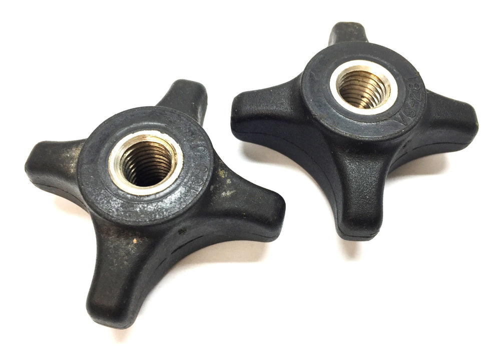 System Plast VG Black 5/16" Female Thread Turn Knob VG-281 [Lot of 2] USED