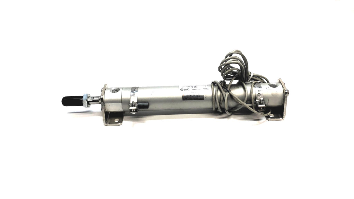 SMC Pneumatic Cylinder W/ (1) Magnetic Switch CDG1LN25-150Z-A93L NOS