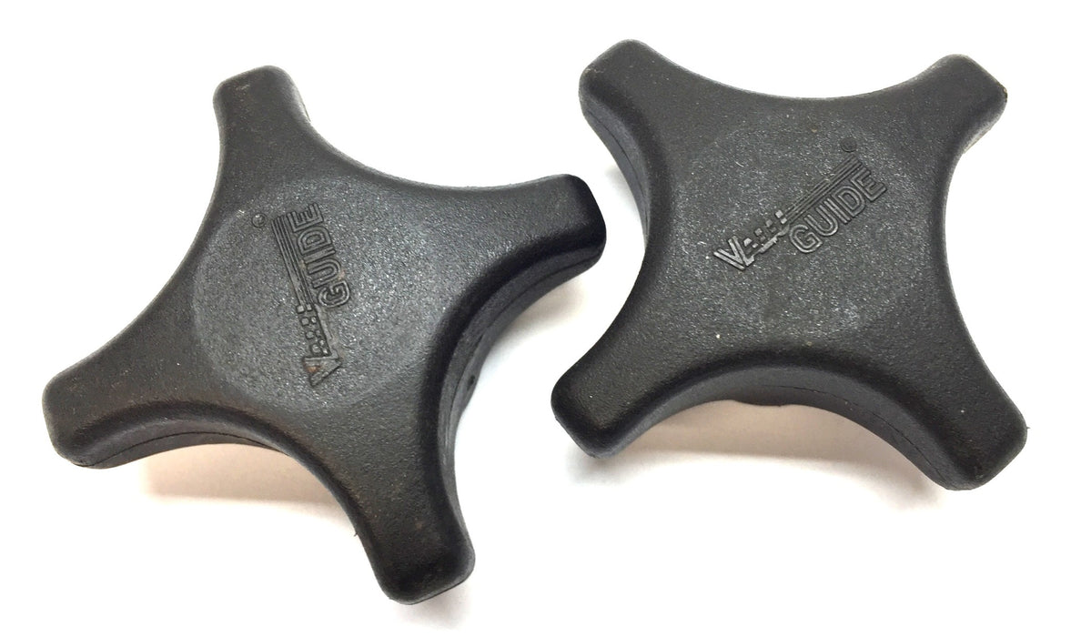 System Plast VG Black 5/16" Female Thread Turn Knob VG-281 [Lot of 2] USED