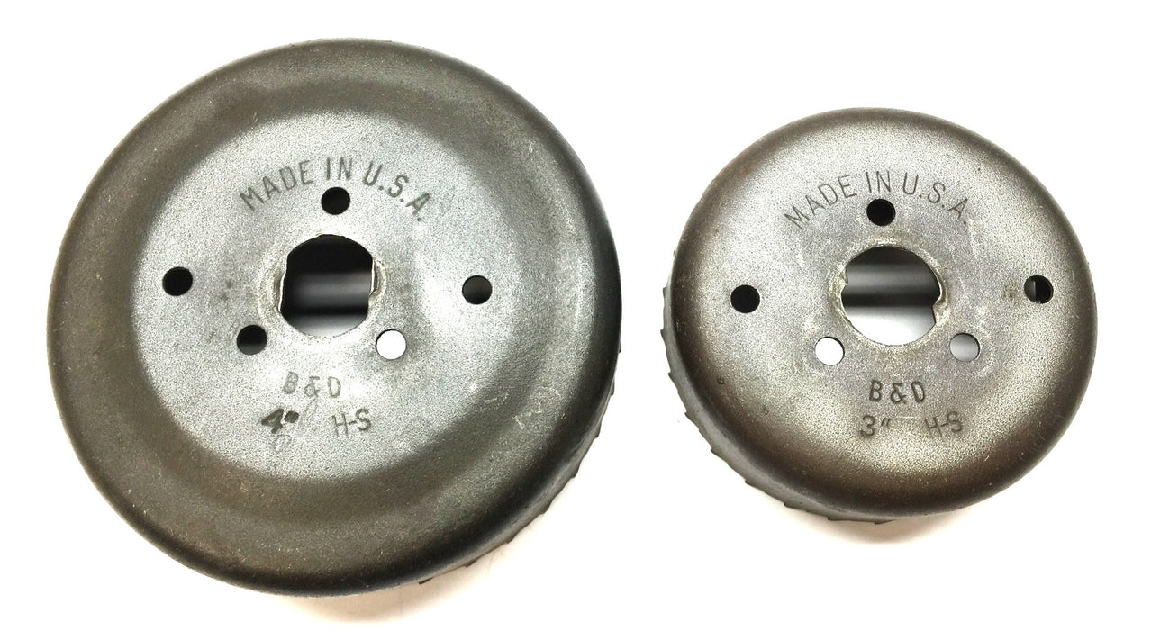 Black and Decker High-Speed 4" Hole Saw and 3" Hole Saw Set (2pcs) NOS