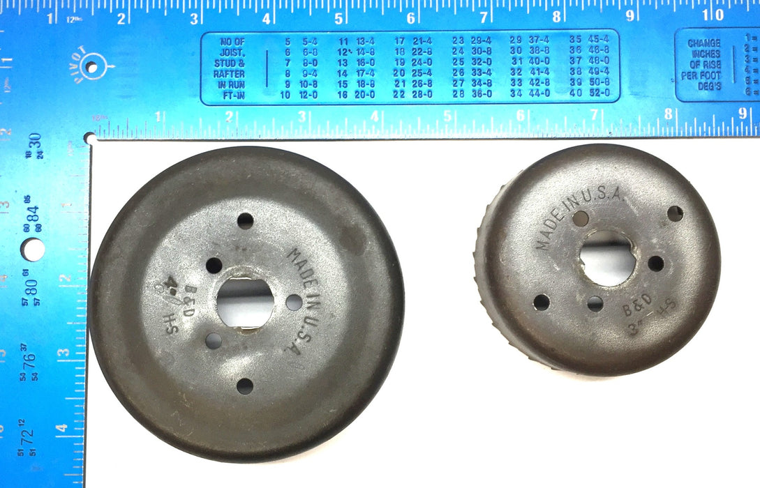 Black and Decker High-Speed 4" Hole Saw and 3" Hole Saw Set (2pcs) NOS