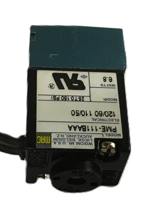 MAC Valves Solenoid Pilot Valve Assembly PME-111BAAA USED