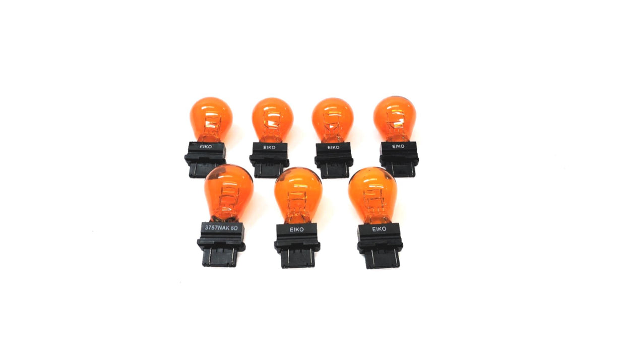 EIKO Front Turn Signal Bulb 3757NAK 6D (3757NAK) [Lot of 7] NOS