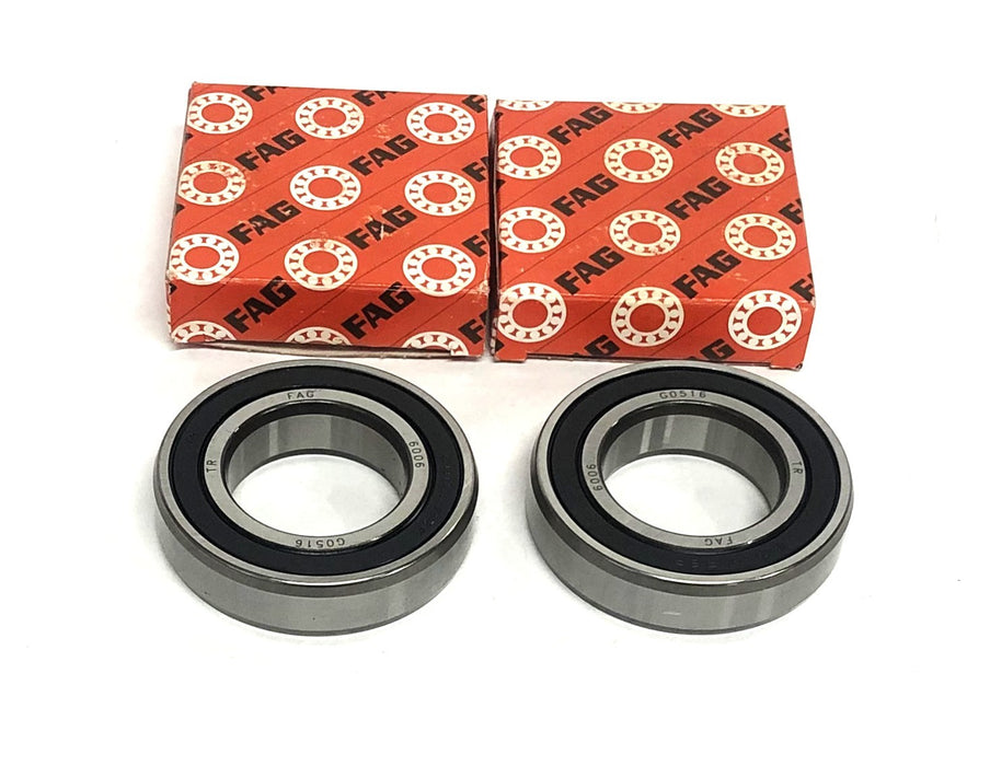 FAG Ball Bearing 6006-2RSR [Lot of 2] NOS