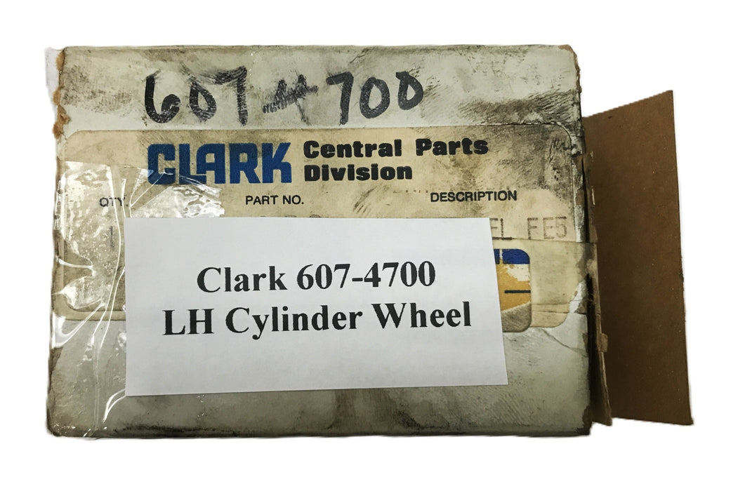 Clark Forklift LH Cylinder Wheel 607-4700 NOS