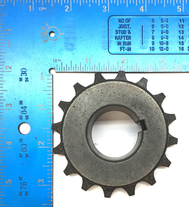 Martin Roller Chain Sprocket 5016 1-1/2" with Keyway NOS