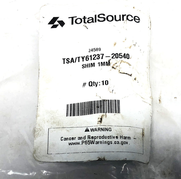 Total Source Shim TY61237-20540 [Lot of 6] NOS