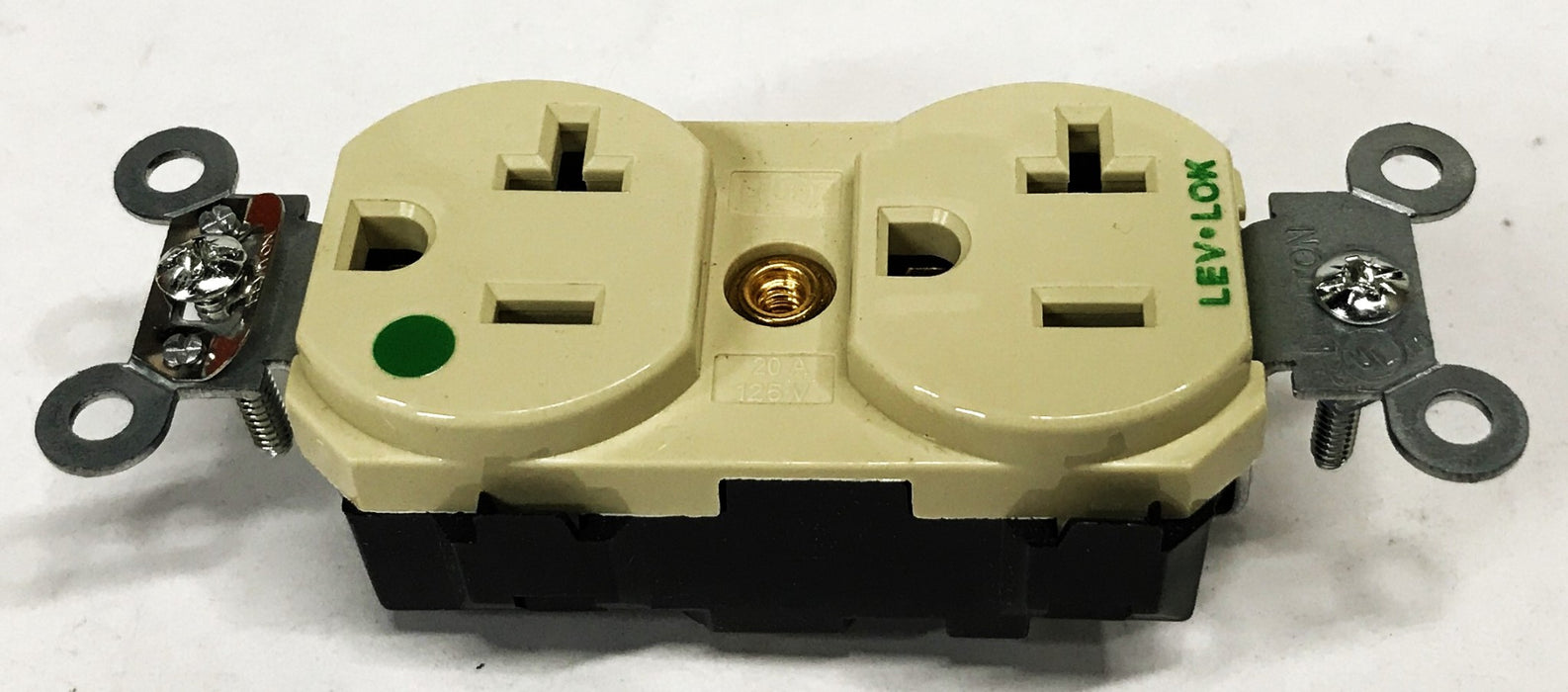 Leviton 20A 125V Ivory Receptacle M8300-Hi [Lot of 4] NOS