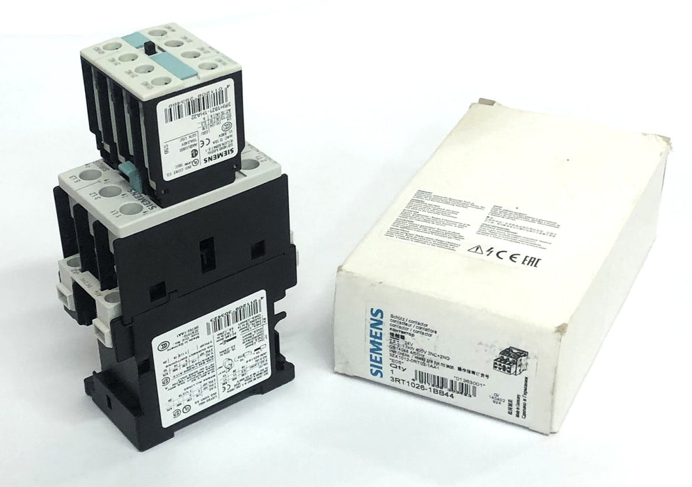 Siemens 24V AC-3 11kW 400V 2NC+2NO GB14048 4/5Hz Contactor 3RT1026-1BB44 USED