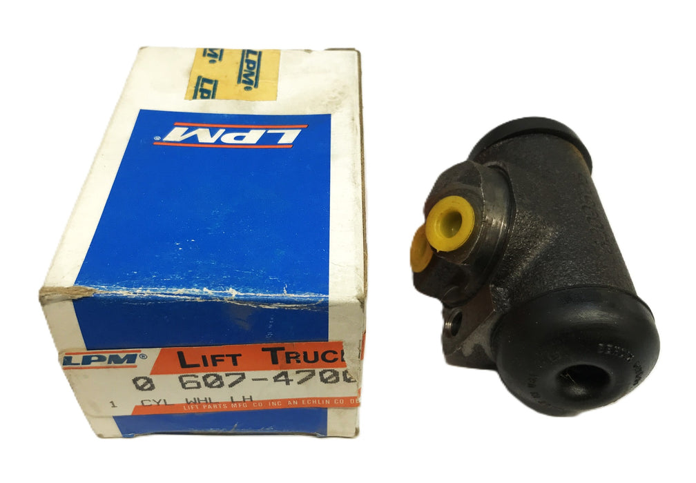 LPM Forklift LH Cylinder Wheel 607-4700 NOS