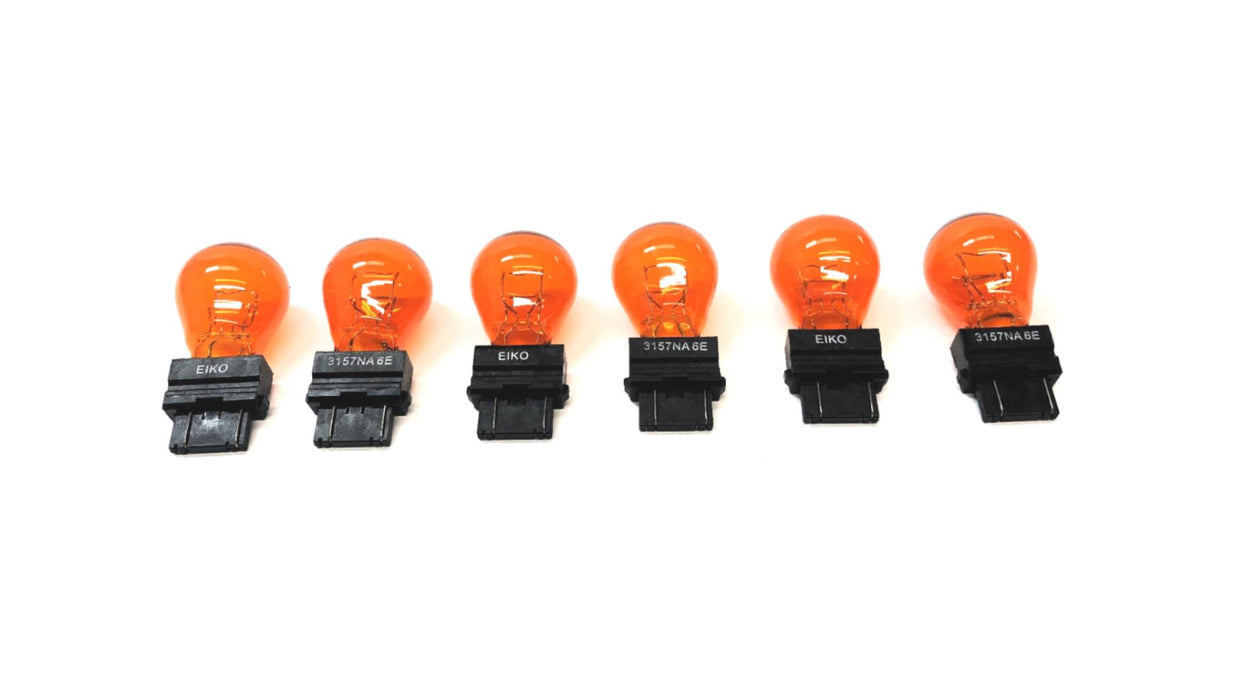 Eiko Front Turn Signal Bulb 3157NA6E [Lot of 6] NOS