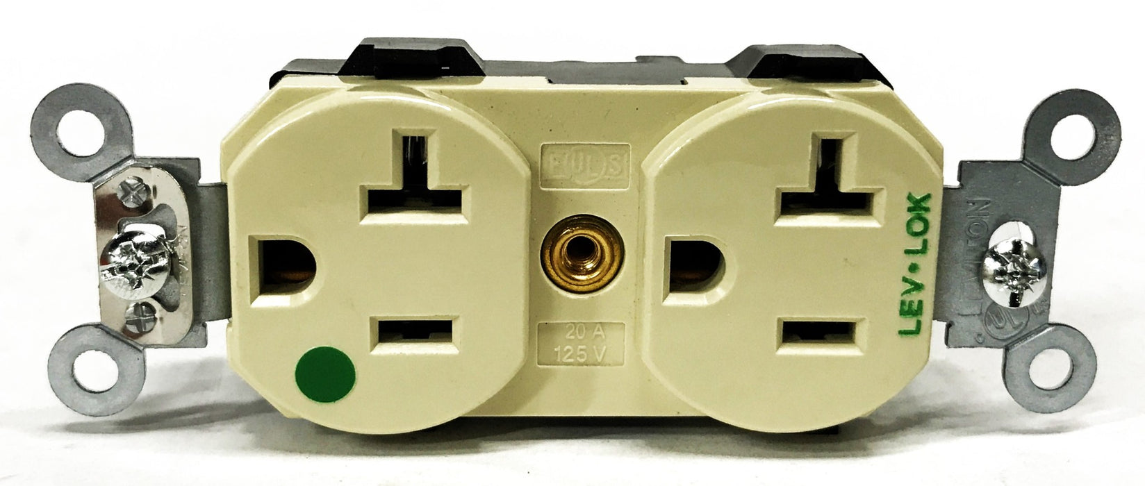 Leviton 20A 125V Ivory Receptacle M8300-Hi [Lot of 4] NOS
