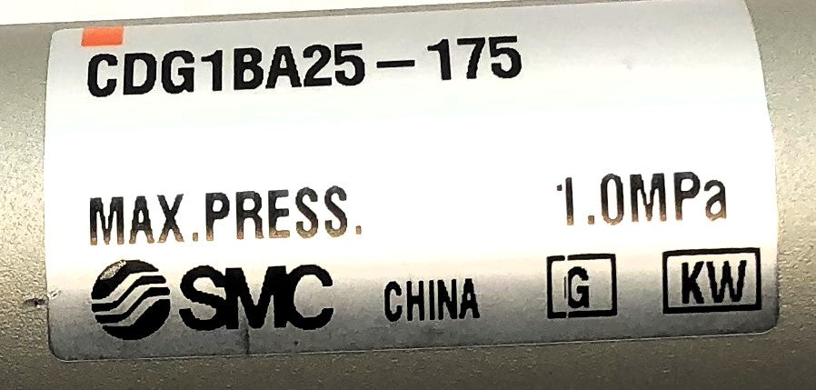 SMC Round Body Pneumatic Cylinder CDG1BA25-175 NOS