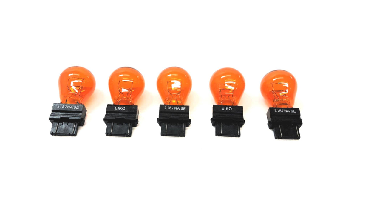 Eiko Front Turn Signal Bulb 3157NA6E [Lot of 5] NOS
