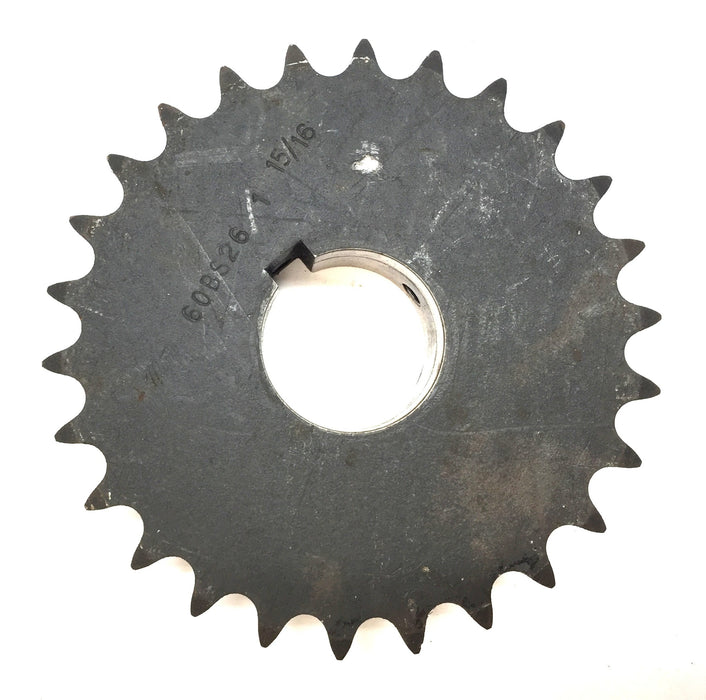 Martin Roller Sprocket 60BS26 1-15/16" Bore with Keyway NOS