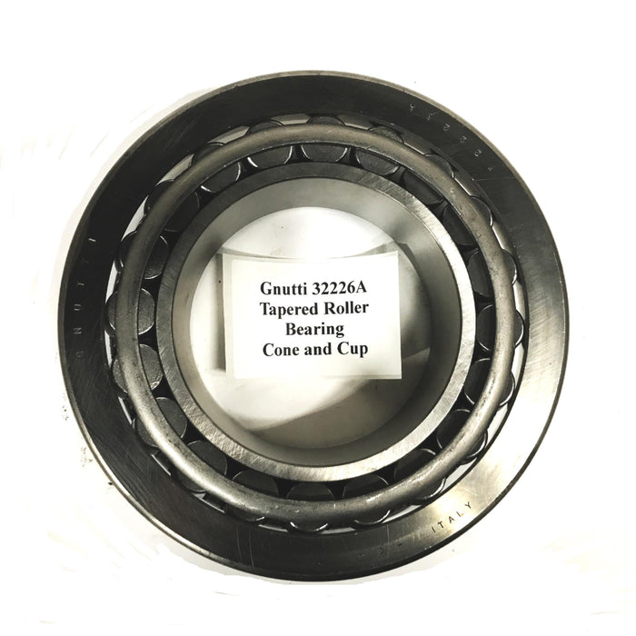 Gnutti Tapered Roller Bearing Cone and Cup 32226A NOS