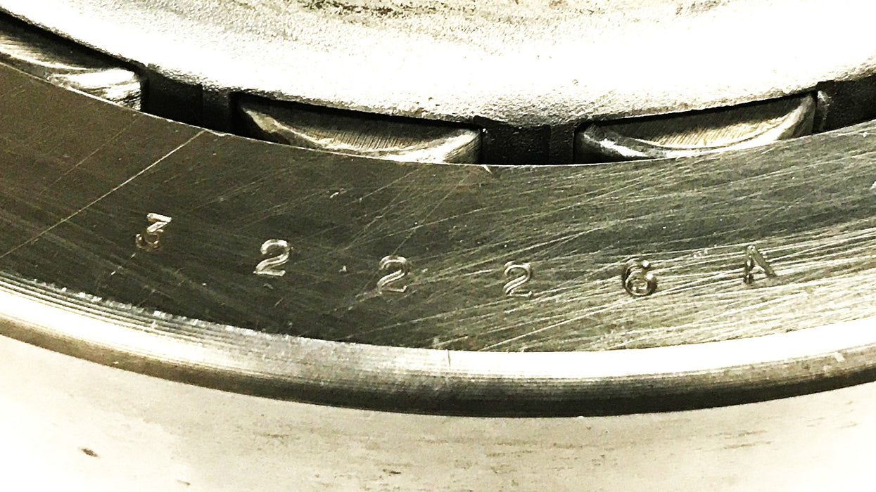 Gnutti Tapered Roller Bearing Cone and Cup 32226A NOS