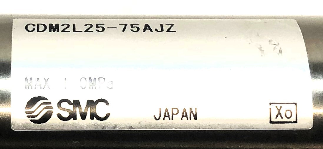 SMC Round Body Pneumatic Cylinder CDM2L25-75AJZ NOS