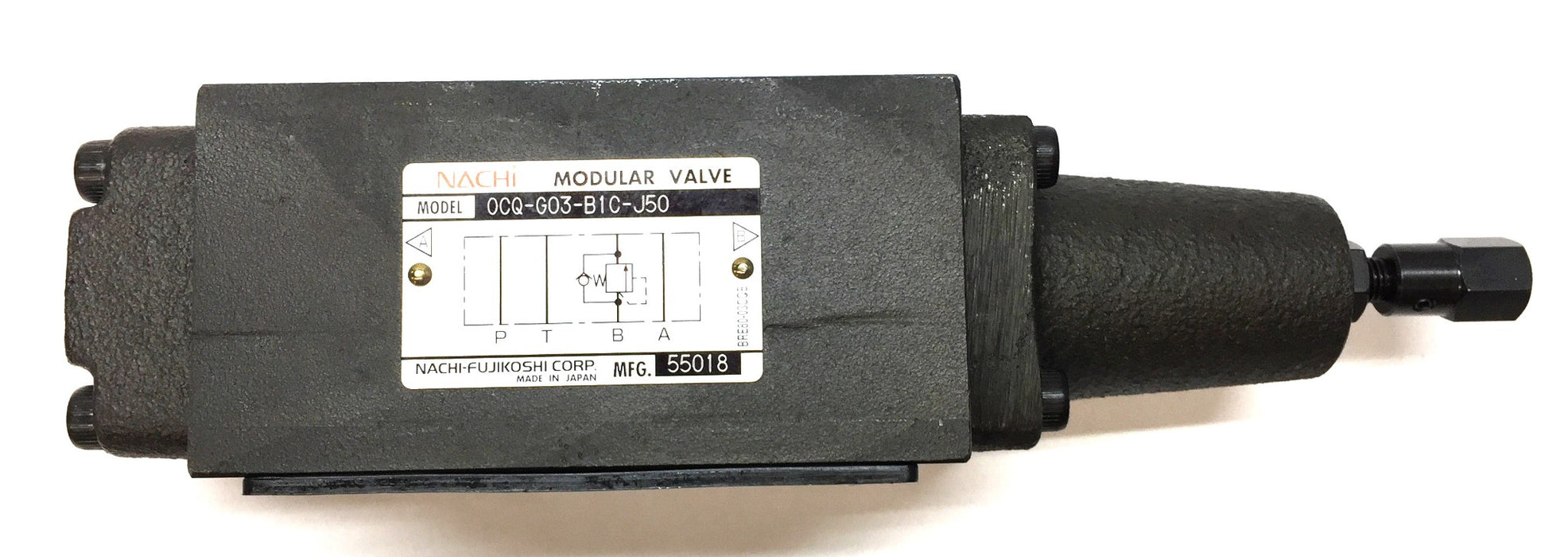 Nachi Modular Valve OCQ-G03-B1C-J50 NOS