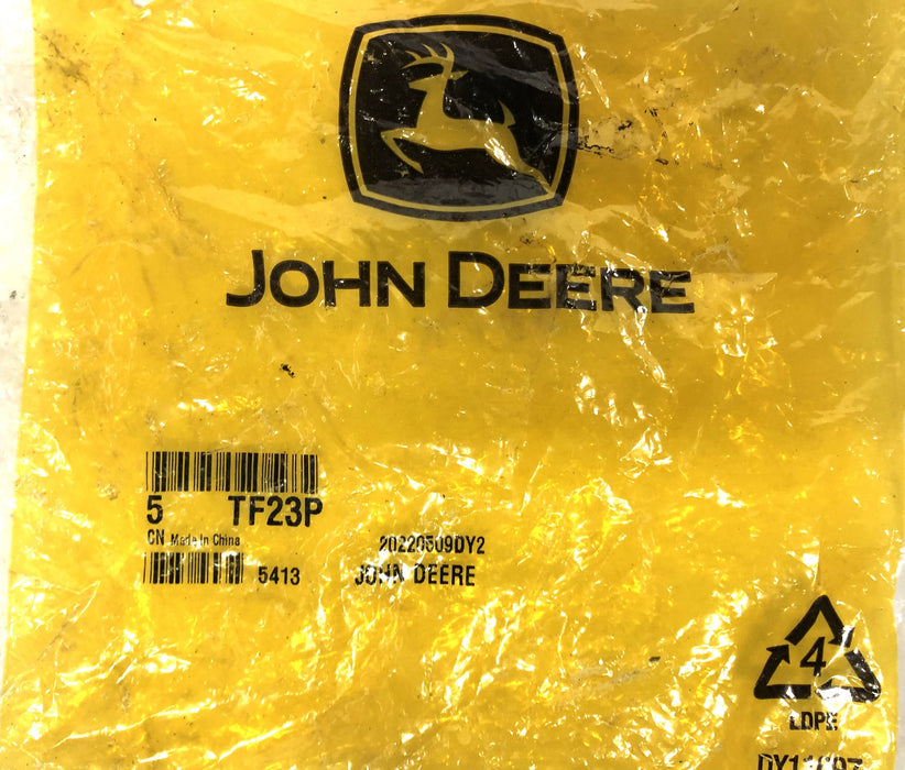John Deere 5 Piece Excavator Front Bucket Teeth JDTF23D NOS