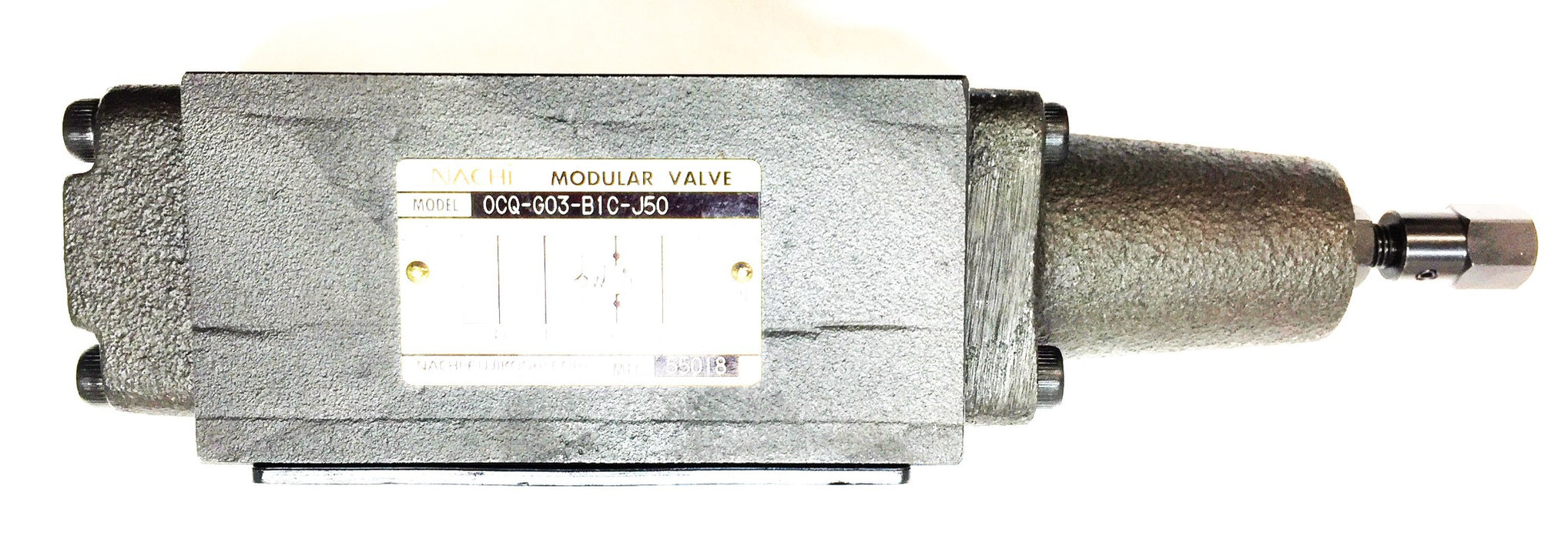 Nachi Modular Valve OCQ-G03-B1C-J50 NOS