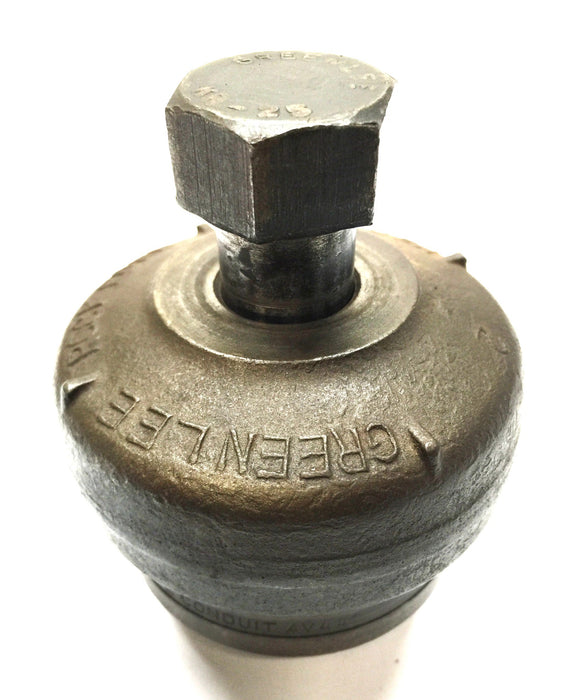 Greenlee 2" Conduit Knockout Punch and Die Set AV441 USED