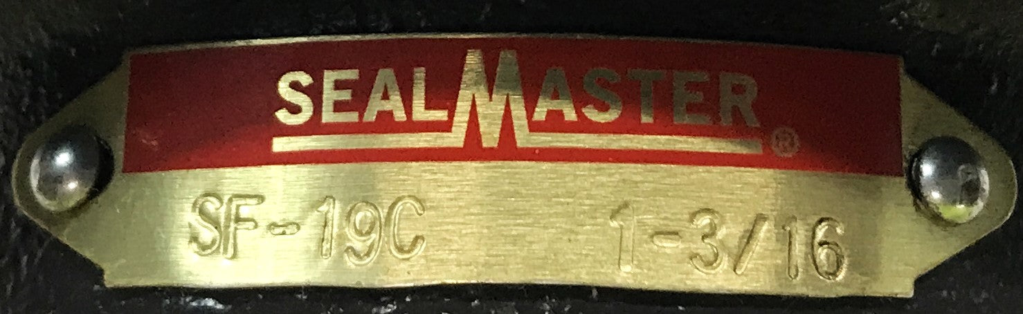 Seal Master Bolt Flange Bearing Unit W/ Custom Bracket SF-19C NOS