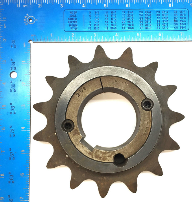 Martin Tapered Bushing (2517) Rolling Sprocket 100BTB15 Assembly NOS