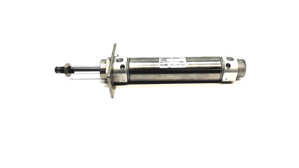 SMC Round Body Pneumatic Cylinder Without Nylon Boot CDM2F32-100AJ-H7B USED