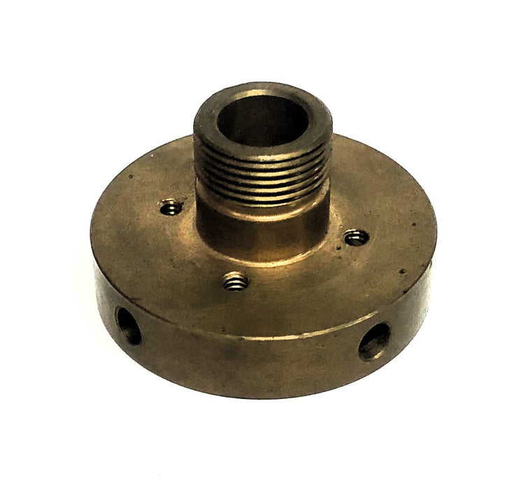 Unbranded 0.86X2.25 Inch OD 0.56 Inch ID 16 TPI Brass Fitting 180135 NOS
