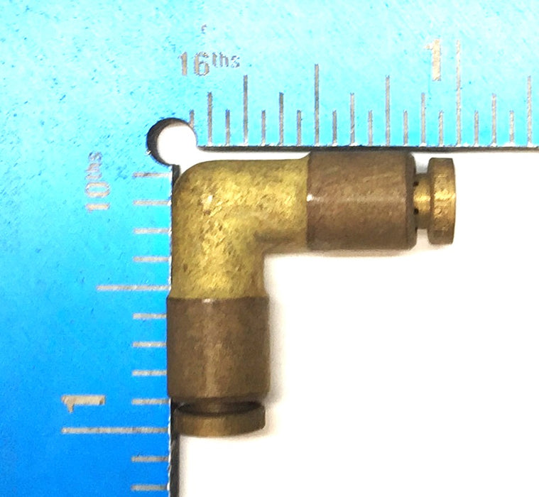 Detroit Alkon 90-Degree Brass Push to Connect Elbow Fitting 5/32" [Lot of 8] NOS