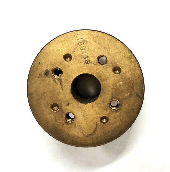 Unbranded 0.86X2.25 Inch OD 0.56 Inch ID 16 TPI Brass Fitting 180135 NOS