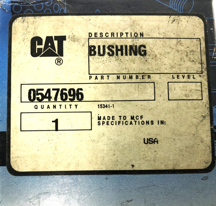 CAT/Caterpillar Forklift Bushing 0547696 NOS