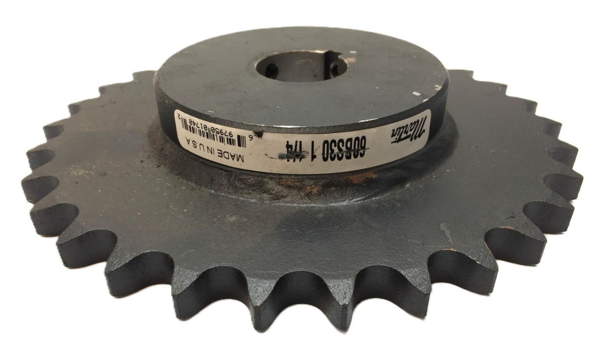 Martin Roller Sprocket 60BS30 1-1/4" Bore NOS